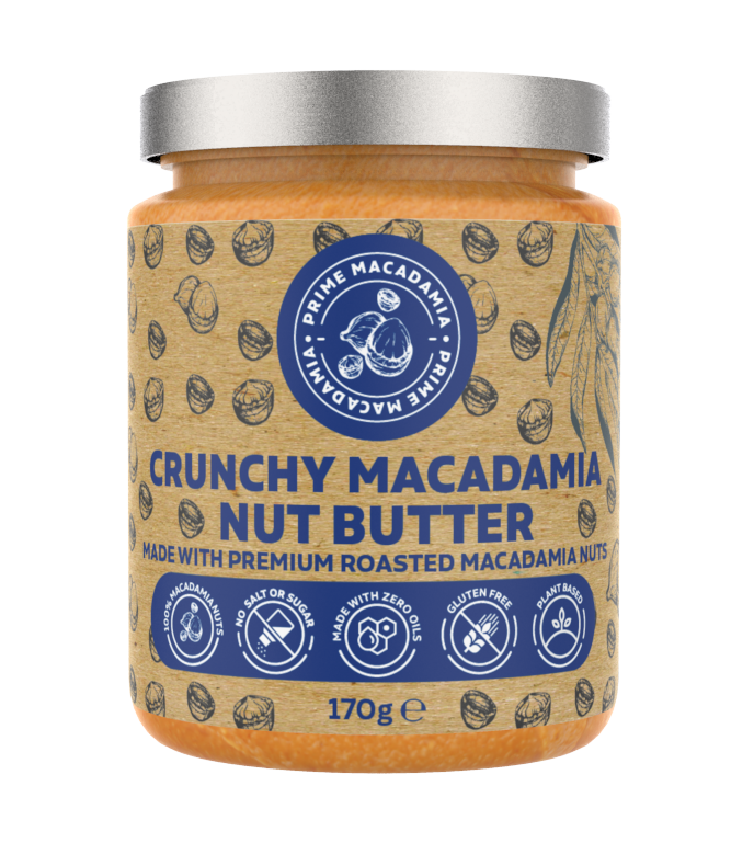 Crunchy Macadamia Nut Butter 170g