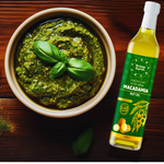 Fresh Pesto Made With Extra Virgin Macadamia Nut Oil 🌰🌿🇮🇹