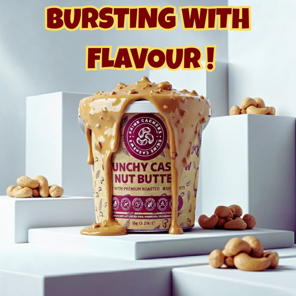 Crunchy Cashew Nut Butter 1kg