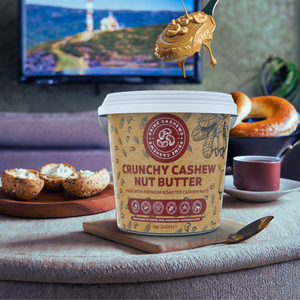 Crunchy Cashew Nut Butter 1kg - Prime Earth Foods 