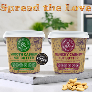 Smooth & Crunchy Cashew Butter Bundle - Prime Earth Foods 