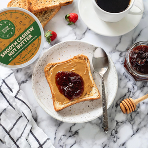 Smooth Cashew Nut Butter 1kg - Prime Earth Foods 