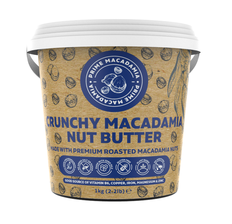 Crunchy Macadamia Nut Butter 1kg