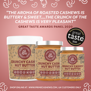 Crunchy Cashew Nut Butter 1kg