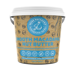 Smooth Macadamia Nut Butter 1kg