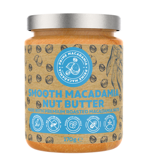 Smooth Macadamia Nut Butter 170g