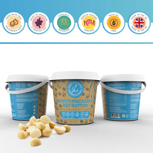 Smooth Macadamia Nut Butter 1kg - Prime Earth Foods 