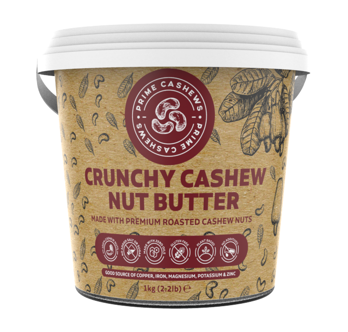 Crunchy Cashew Nut Butter 1kg