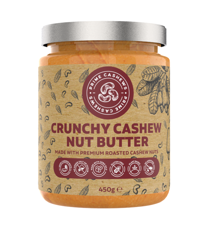 Crunchy Cashew Nut Butter 450g