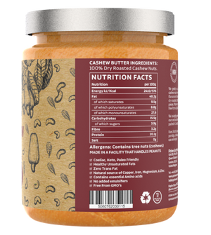 Crunchy Cashew Nut Butter 450g