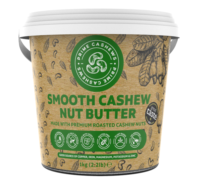 Smooth Cashew Nut Butter 1kg