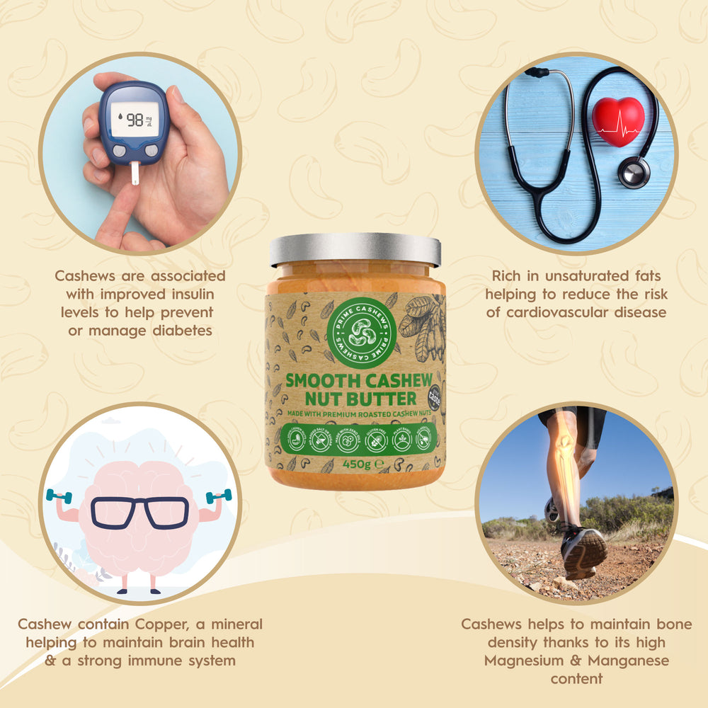 Smooth Cashew Nut Butter 450g