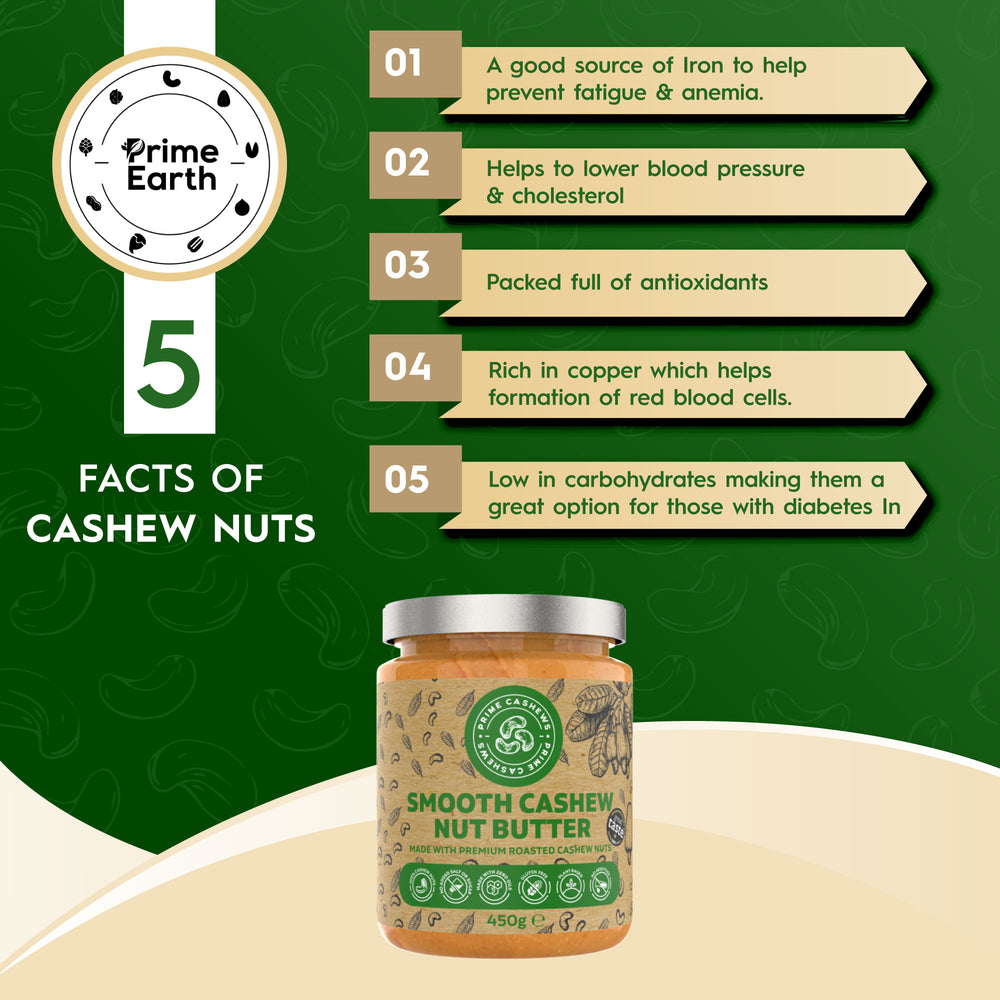 Smooth Cashew Nut Butter 450g