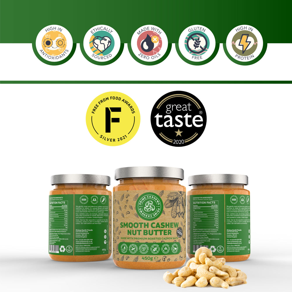 Smooth Cashew Nut Butter 450g
