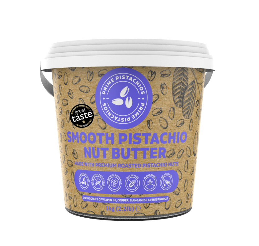 Smooth Pistachio Nut Butter 1kg Tub