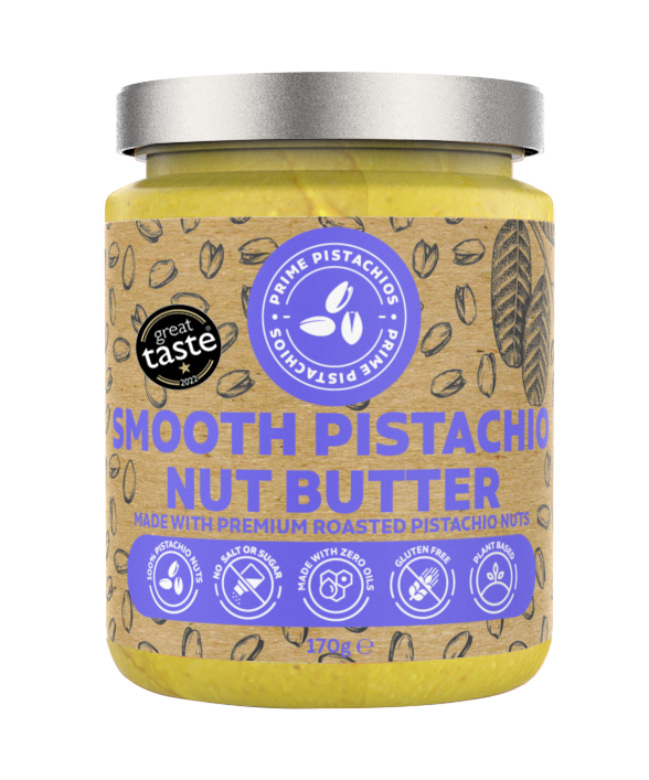 Smooth Pistachio Nut Butter 170g Jar